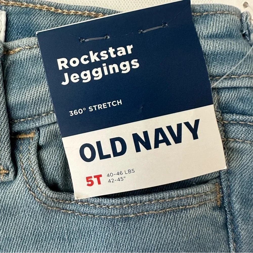 Old Navy Toddler Girl Rockstar Jeggings Size 5T